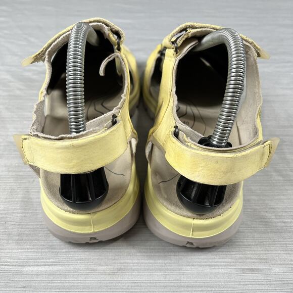 Ecco Yucatan Receptor Women’s Size 9.5 Sandals Pale Yellow Hiking Trail Shoes - Picture 4 of 7